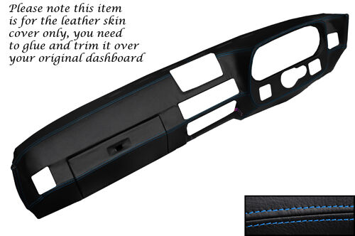 BLUE STITCH FITS PORSCHE 924 75-88 & 944 81-85 DASH DASHBOARD LEATHER COVER