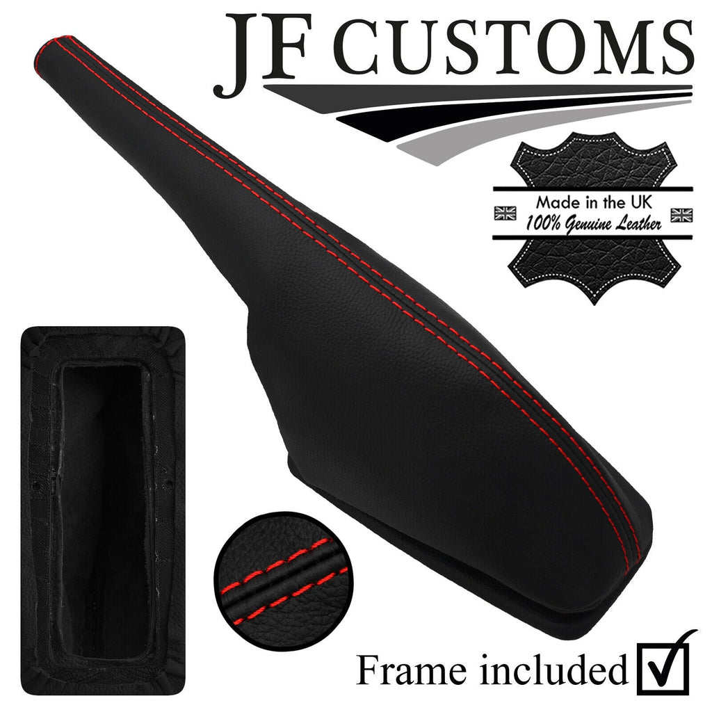 RED STITCH HANDBRAKE COVER + FRAME FOR VAUXHALL VICTOR FE VX1800 VX2300 VX4/90