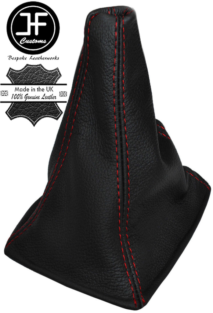 RED STITCH REAL LEATHER GEAR GAITER FITS SUZUKI GRAND VITARA 2003-2005