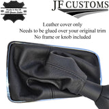 FITS CITROEN C5 08+GENUINE LEATHER GEAR GAITER BLACK ST CUSTOM NEW MADE IN UK