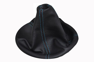 BLUE DOUBLE STITCH FITS HONDA CIVIC FK2 S TYPE S MK8 2006 TO 2012 GEAR GAITER