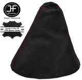 RED STITCHING REAL LEATHER GEAR GAITER FITS PEUGEOT 308 FL 2011-2013 6 SPEED