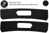 BLACK STITCH 2X TARGA ROOF TRIM LUXE SUEDE COVERS FITS NISSAN 300ZX Z32 90-96
