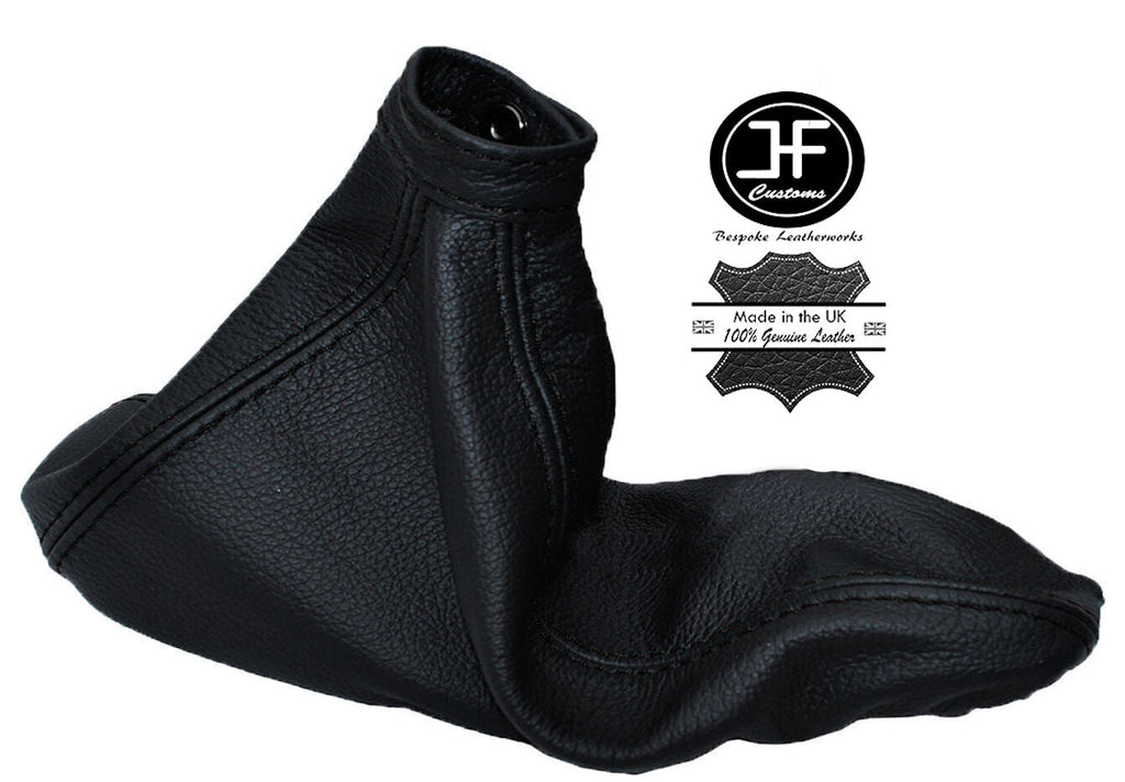 BLACK STITCH REAL LEATHER HANDBRAKE GAITER FITS ALFA ROMEO GTV 1995-1998