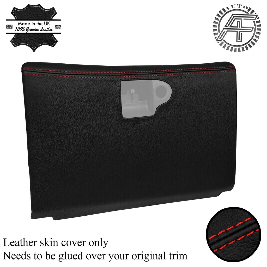 FITS NISSAN SKYLINE R32 GTR 89-94 RED STITCH LEATHER GLOVEBOX COVER CUSTOM NEW