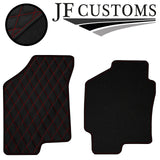 RED DIAMOND VINYL 4X TAILORED FLOOR CARPETS FOR HYUNDAI TIBURON COUPE 02-09 JF1