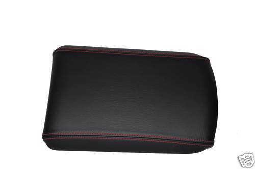FITS MAZDA RX8 ARMREST REAR LID COVER LEATHER RED ST CUSTOM NEW MADE IN UK