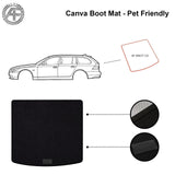FITS BMW 5 SERIES E61 TOURING 03-10 DOG FRIENDLY TRUNK / BOOT CANVA MAT CAT/DOG