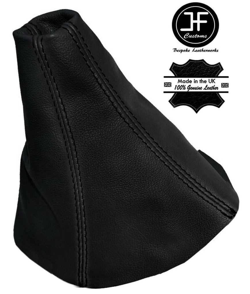 BLACK STITCHING LEATHER GEAR GAITER FITS VAUXHALL OPEL ASTRA H MK5 2004-2014