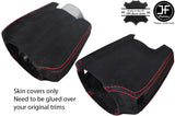 RED STITCH STEERING SHROUD COLUMN SUEDE COVER FOR PORSCHE 911 912 1965-1967