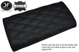 BLACK DIAMOND STITCH ARMREST LID LEATHER COVER FITS MAZDA MX5 MK1 MIATA 89-97