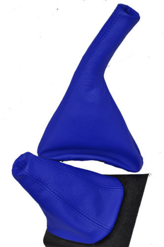 FITS VW GOLF MK1 SCIROCCO MK2 MK3 MK4 SET LEATHER R BLUE CUSTOM NEW MADE IN UK