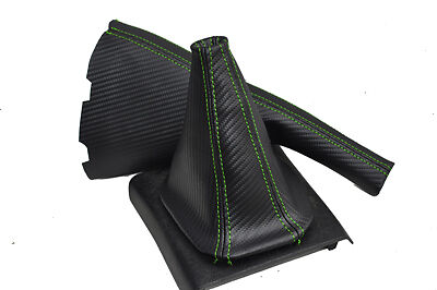 FITS VW POLO MK3 MK4 MK5 MK6 LUPO CARBON VINYL GREEN ST CUSTOM NEW MADE IN UK