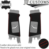 RED STITCH LEATHER 2X UPPER B PILLAR COVER FOR VAUXHALL INSIGNIA G09 MK1 08-17