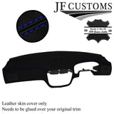 BLUE STITCH ITALIAN LEATHER DASHBOARD COVER FOR HONDA CIVIC MK6 EK4 EK9 96-00
