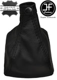 BLACK STITCH  REAL LEATHER MANUAL GEAR LEVER GAITER FITS FIAT MULTIPLA 1998-2010