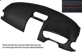 RED STITCH DASH DASHBOARD LEATHER SKIN COVER FITS MITSUBISHI COLT 2004-2008