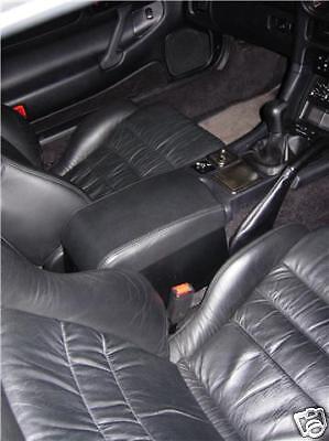 FITS MITSUBISHI GTO REAL LEATHER ARM REST COVER +GAITERS CUSTOM NEW MADE IN UK