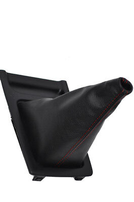 FITS NISSAN ALTIMA 93-97 LEATHER SHIFT BOOT red st CUSTOM NEW MADE IN UK