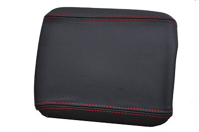 FITS VOLVO V50 04-08 ARM REST COVER RED STITCHING CUSTOM NEW MADE IN UK