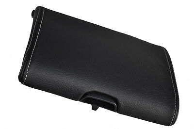 FITS MAZDA MX5 MK2 00-05 ARMREST COVER LEATHER white stitch CUSTOM NEW