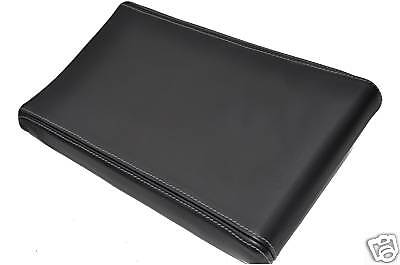 FITS NISSAN 300ZX Z32 LEATHER ARMREST COVER M GREY STITCH CUSTOM NEW MADE IN UK