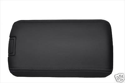 FITS MAZDA RX8 ARMREST FRONT LID COVER LEATHER BLACK ST CUSTOM NEW MADE IN UK