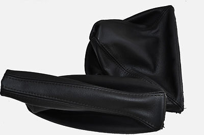 FITS BMW X3 E83 MANUAL HANDBRAKE & GEAR GAITER BLACK CUSTOM NEW MADE IN UK