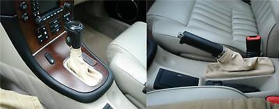 FITS ALFA ROMEO 166  SPORTRONIC GAITERS SETCREAM CUSTOM NEW MADE IN UK