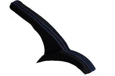 blue stitching FITS MITSUBISHI LANCER EVO 4 5 6  HANDBRAKE GAITER LEATHER NEW