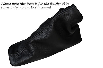 FITS NISSAN NAVARA D40 HANDBRAKE GAITER BLACK LEATHER CUSTOM NEW MADE IN UK