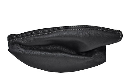 grey stitching FITS VAUXHALL VX220 VX 220 00-06 LEATHER HANDBRAKE GAITER