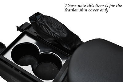 BLACK STITCH FITS NISSAN GT-R R35 2009-2013 LEATHER HANDBRAKE GAITER ONLY