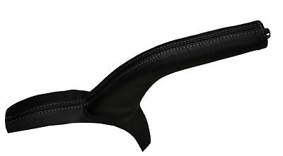 GREY STITCH FITS MITSUBISHI LANCER EVO 9 10 09-12 LEATHER HANDBRAKE GAITER