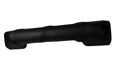 BLACK STITCH FITS LAND ROVER DEFENDER 07-13 DASH HANDLE LEATHER COVER ONLY
