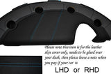 BLUE STITCH FITS LOTUS ELISE EXIGE S2 2002-2006 DASH LEATHER COVER ONLY