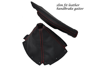 RED STITCHING FITS MAZDA MX5 MK1 MIATA 89-97 GEAR & SLIM FIT HANDBRAKE GAITER