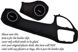 RED STITCH FITS FIAT PUNTO GRANDE ABARTH EVO 2010+ TWO PIECE DASH KIT LTHR COVER