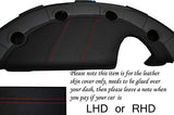 RED STITCH FITS LOTUS ELISE EXIGE S2 2002-2006 DASH LEATHER COVER ONLY