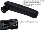 BLUE STITCH FITS FIAT DUCATO PEUGEOT BOXER 07-13 1X DRIVER ARMREST LTHR COVER