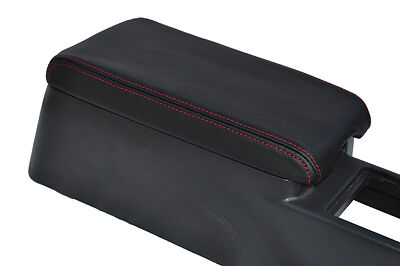 FITS MAZDA RX7 ARMREST COVER 1986-1991 red stitching leather new CUSTOM NEW