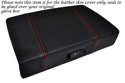 RED STITCH FITS TOYOTA MR2 MK1 AW11 84-90 GLOVE BOX LID COVER GLUE NEEDED