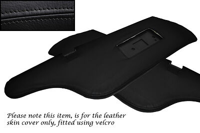 BLACK STITCH FITS BA BF FALCON XR6 XR8 FPV 02-07 2X SUN VISORS COVER ONLY