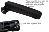 RED STITCH FITS FIAT DUCATO PEUGEOT BOXER 07-13 1X DRIVER ARMREST LTHR COVER