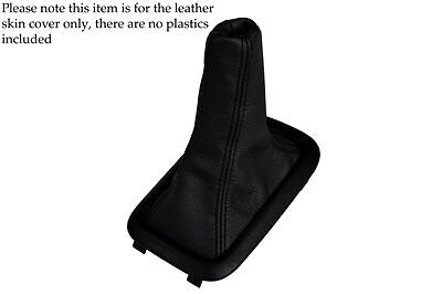 BLACK STITCHING FITS TOYOTA COROLLA G6 G6R 97-99 LEATHER GEAR GAITER ONLY