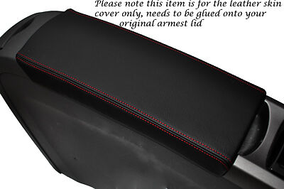 RED STITCHING FITS TOYOTA PRIUS T3 05-09 LEATHER ARMREST COVER ONLY CUSTOM NEW