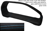 BLUE STITCH 96-04 FITS PEUGEOT 106 MK2 II PHASE 2  HOOD SPEEDO COVER LEATHER