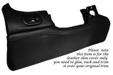 BLACK STITCH FITS CORVETTE C5 97-04 LOWER DASH PANEL TRIM LEATHER SKIN COVER