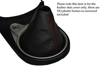 RED STITCH FITS NISSAN 370Z Z34 09-13 LEATHER GEAR GAITER SHIFT BOOT ONLY