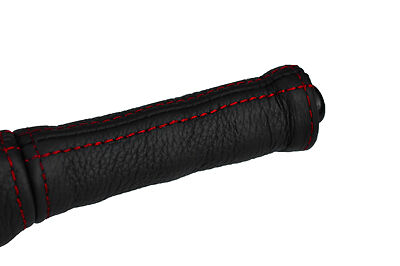 RED STITCH FITS VAUXHALL OPEL VIVA 1963-1979 LEATHER HANDBRAKE HANDLE COVER ONLY